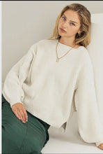 Load image into Gallery viewer, Rachel Oversized Sweater - IVORY
