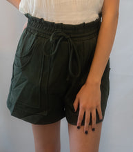 Load image into Gallery viewer, Olive Woven Shorts
