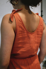 Load image into Gallery viewer, Sunset Romper - Red-Orange
